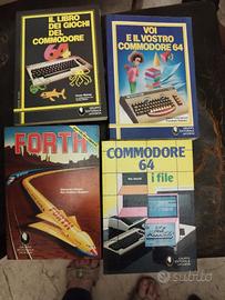 libri commodore64 vintage ottanta