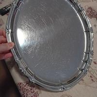 vassoio ovale in acciaio inox