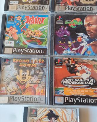 Custodie+Manuali PS1 PlayStation1