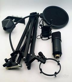 Kit TONOR TC20 Microfono XLR + Braccio  ecc.