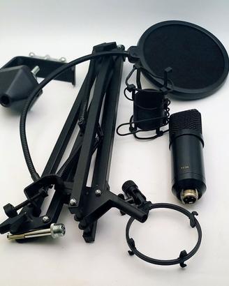 Kit TONOR TC20 Microfono XLR + Braccio  ecc.