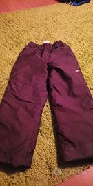 Pantaloni da sci bambino 8 anni