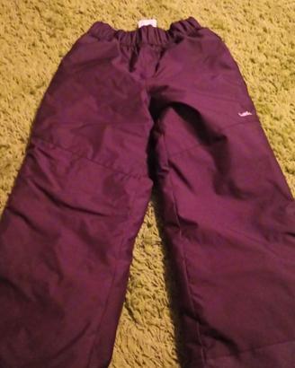 Pantaloni da sci bambino 8 anni