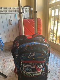 Zaino Seven con carrello.