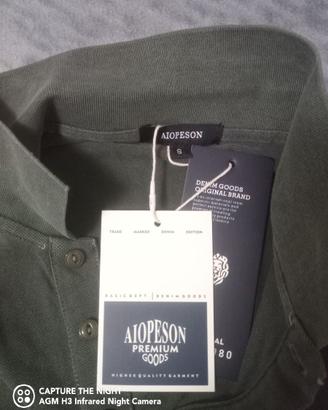 Maglietta uomo polo nuova 100% cotone
