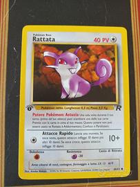 Carta Pokemon Rattata 66/82 Prima Edizione | 