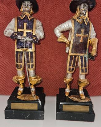 statuette Aramis e Portos
