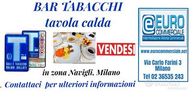 266/23 BAR TABACCHI TAVOLA CALDA zona Navigli