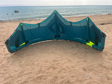 Barra e vela kitesurf 7 mq