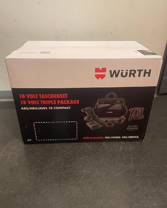 Set Würth 18 V Triple Package - nuovo