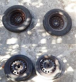 CERCHI IN FERRO '13 4x98 PER FIAT Uno, Panda, Tipo