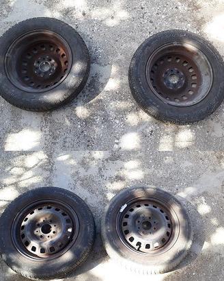 CERCHI IN FERRO '13 4x98 PER FIAT Uno, Panda, Tipo