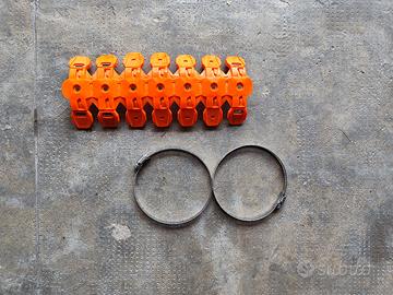 protezione gommata terminale di scarico