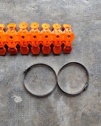 protezione gommata terminale di scarico