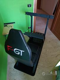Postazione next level f-gt + supporto monitor