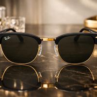 Occhiali Ray-Ban Clubmaster RB3016 Black - Nuovi