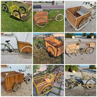 Cargo bike artigianale in 2 mesi