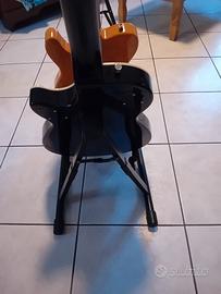 Supporto da Pavimento per 2 Chitarre

