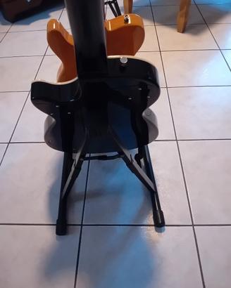 Supporto da Pavimento per 2 Chitarre

