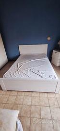 Letto matrimoniale francese ikea con materasso