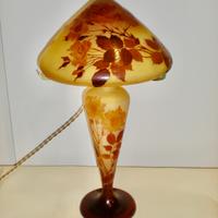 Rose- Lampada a fungo Gallé