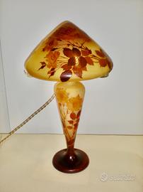 Rose- Lampada a fungo Gallé