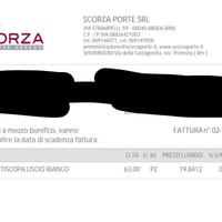 battiscopa in legno 