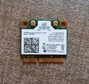 Intel Dual Band Wireless-AC 7260