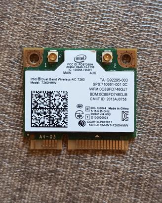 Intel Dual Band Wireless-AC 7260