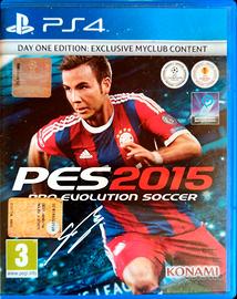 PES 2015 PS4 PLAYSTATION 4