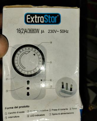 timer regolabile per frigoriferi manuale
