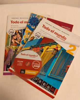 Set di libri Todo el mundo 2 Spagnolo Ramos 