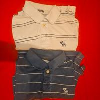 set 2 Polo Abercrombie & Fitch tg. M 