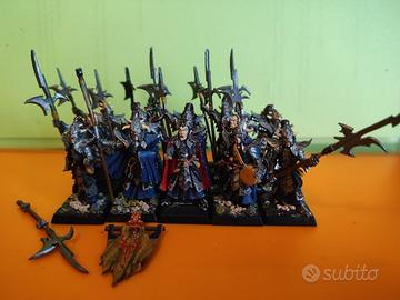 Guardie nere Elfi Oscuri 6 ed Warhammer
