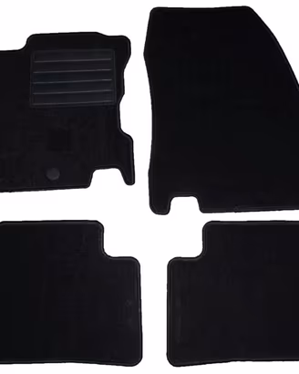Tappetini in moquette Qashqai con logo cicito e ba