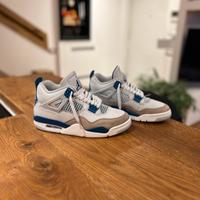 Jordan 4 Military blu