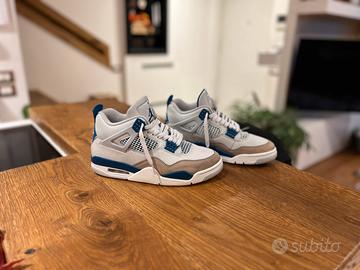 Jordan 4 Military blu