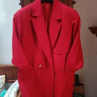 Giacca blazer Burberry rossa tg 44