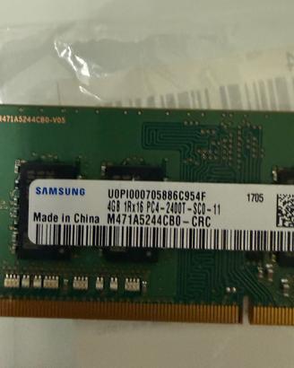 RAM Samsung 8GB (2x4GB) ddr4