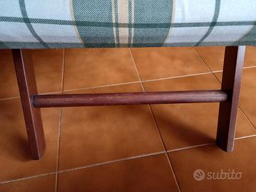 poltrona allungabile in legno 