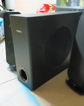 casse con subwoofer,home theatre