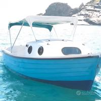 Lancia cabinato + carrello e motore 9.9 cv 4t