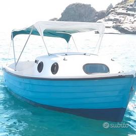 Lancia cabinato + carrello e motore 9.9 cv 4t