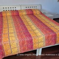 LETTO SINGOLO INCL. MATERASSO 90x200