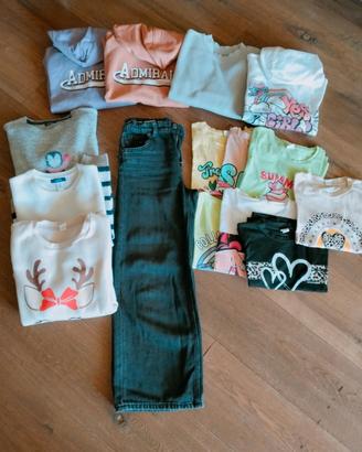 box vestiti ragazza 9/10 anni