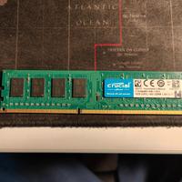 Crucial CT204864BD160B 16GB DDR3-1600Mhz singolo