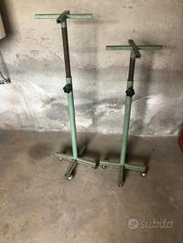 Piantane estensibili con ruote