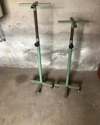 Piantane estensibili con ruote