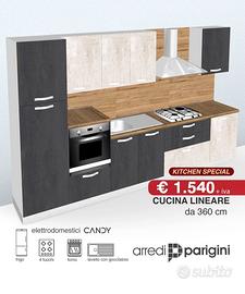 Cucina moderna-Elettrodomestici inclusi-PROMO
