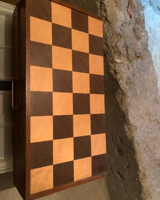 Scacchiera in legno